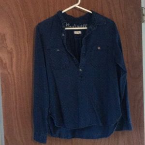 Madewell denim top